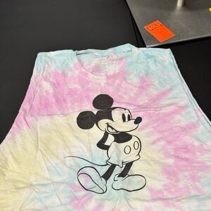 Disney Pastel Tie-Dye Mickey Mouse Tank Top